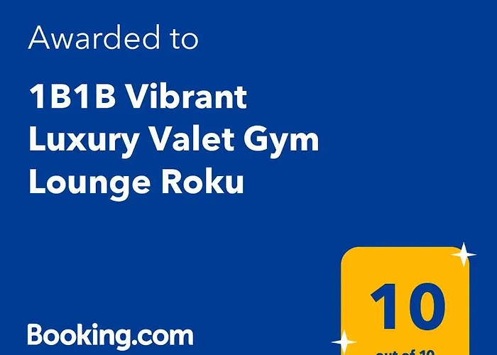 Apartment Vibrant Luxury Prime Location 24-7 Gym Lounge Roku Wifi